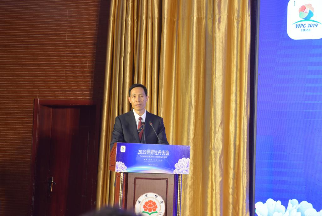 菏泽市委副书记、鄄城县委书记张伦致欢迎词